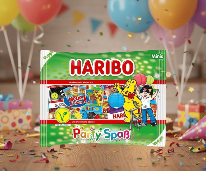 Набор желейных конфет Haribo Party Spab Veggie 400г 10537 фото