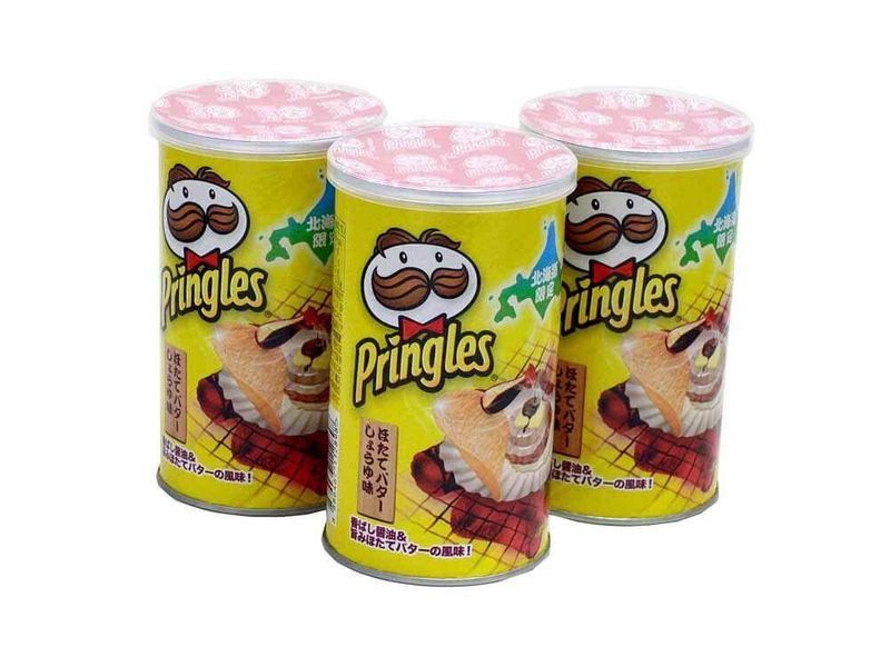 Пак чіпсів Pringles Hokkaido Limited зі смаком гребінців та соєвого соусу 3х53г 7240 фото