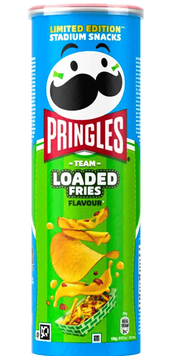 Чіпси Pringles Team Loaded Fries Flavour 165г 10916 фото