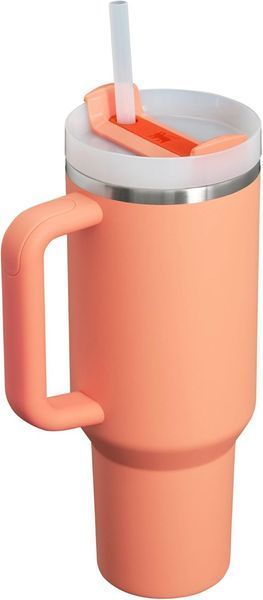 Термокружка Stanley Quencher H2.0 FlowState Stainless Steel Vacuum Insulated Tumbler Оранжевая&nbsp;1183 мл 7649 фото
