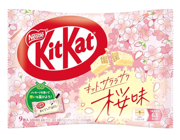 Шоколадні міні-батончики Kit Kat Cherry Sakura Flavor 9шт 11016 фото