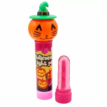 Іграшка з льодяником Halloween Pumpkin Light Pop 11g 2997 фото