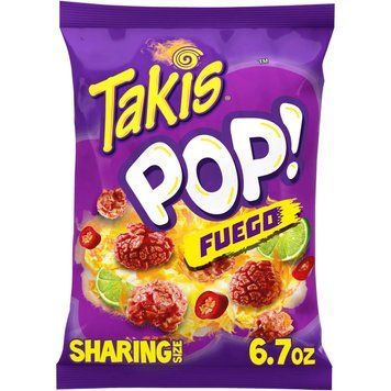 Чипсы Takis Fuego Pop Hot Chili Pepper & Lime Flavored Spicy 190g 5528 фото
