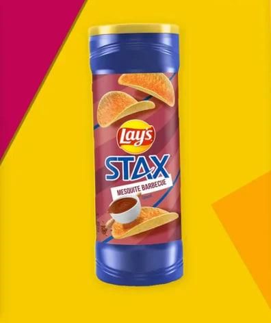 Чипсы Lay's STAX Mesquite Barbecue 155.9g 5239 фото