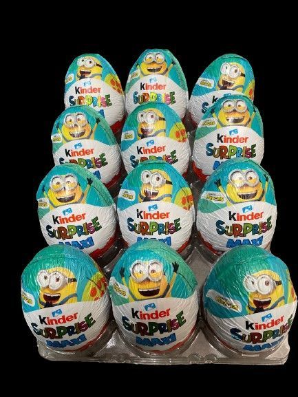 Шоколадное яйцо Kinder Surprise Maxi MINIONS 100г 6143 фото