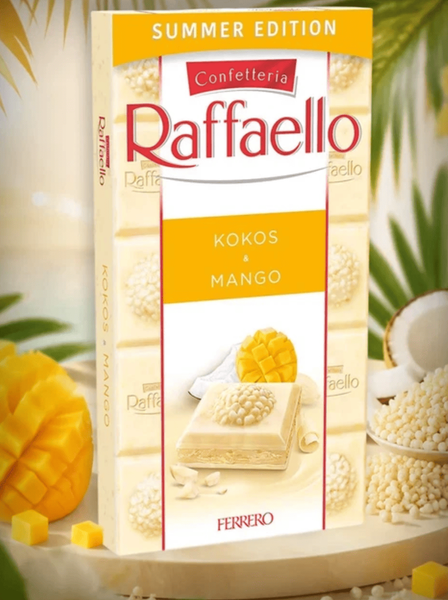 Шоколад Ferrero Raffaello Kokos & Mango 90г 11586 фото