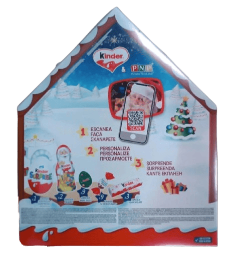 Адвент календарь Kinder Chocolate House Advent Calendar 184г 2323 фото