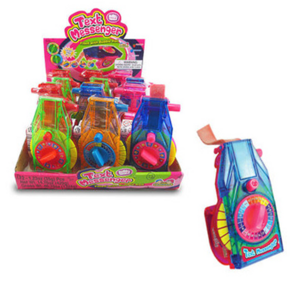 Жувальна гумка з диспенсером Bubble Mania Text Messenger Bubble Gum 35г 7600 фото