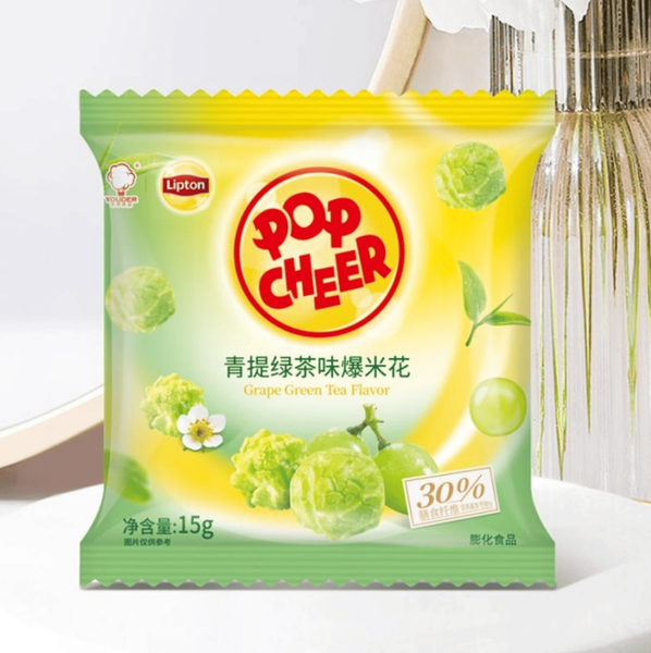 Попкорн Lipton Pop Cheer Grape Green Tea Flavor Popcorn 110г 9535 фото