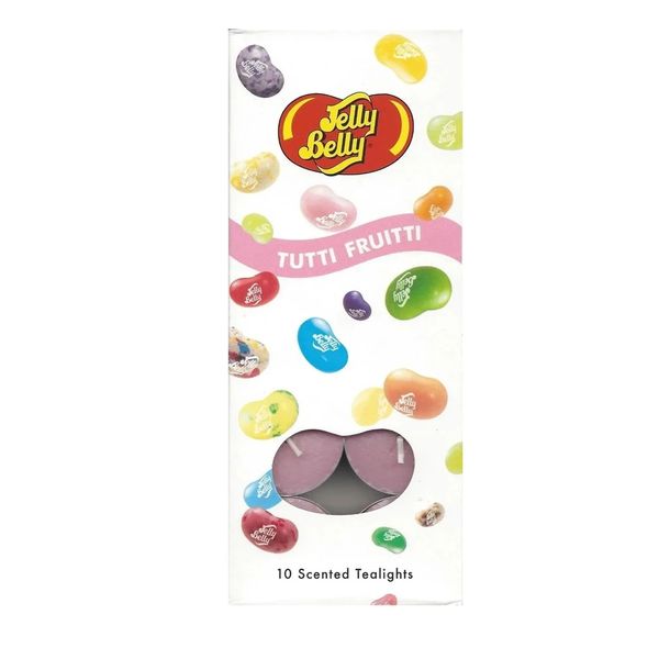 Набір свічок Jelly Belly Scented Tealights Tutti Fruitti 122g 10 шт 4484 фото