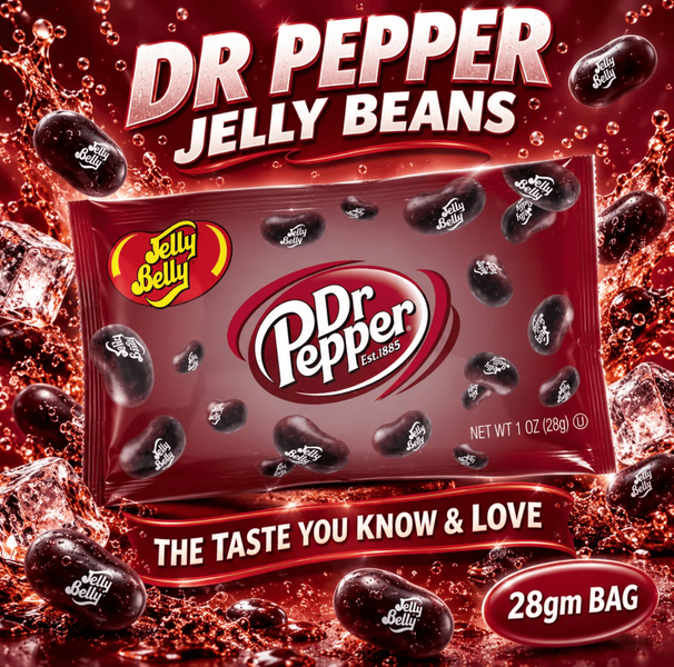 Драже Jelly Belly Dr Pepper Jelly Bean 28г 11929 фото