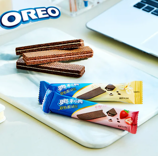 Вафлі Oreo Wafer Bars Strawberry 72г 8127 фото
