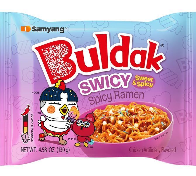 Лапша Samyang Buldak Swicy Sweet and Spicy Chicken Flavored Ramen Noodles 5шт х 130г 10270 фото