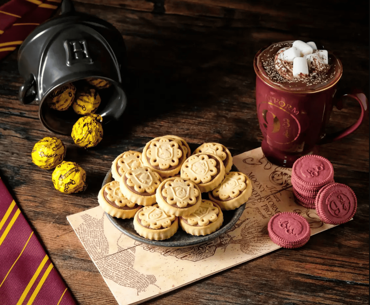 Печенье De Beukelaer Harry Potter Vier H&auml;user Cookies 172г 9084 фото