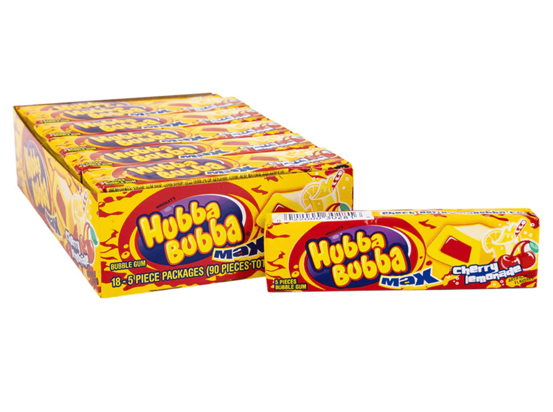Жевательная резинка Hubba Bubba Cherry Lemonade Max Gum 1шт 11215 фото
