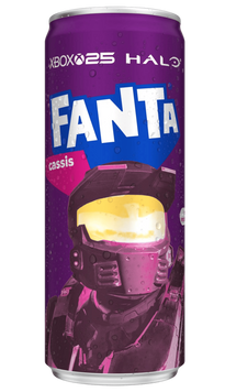 Газированный напиток Fanta Cassis Xbox 25 Halo 330мл 11488 фото
