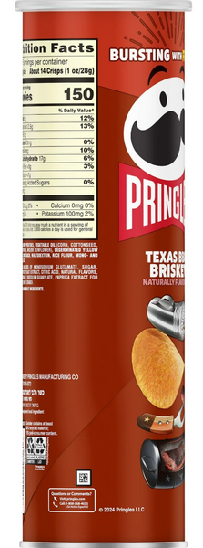 Чіпси Pringles Texas BBQ Brisket 156г 8835 фото