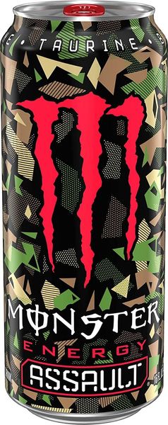 Энергетик Monster Energy Assault 500 ml 2387 фото