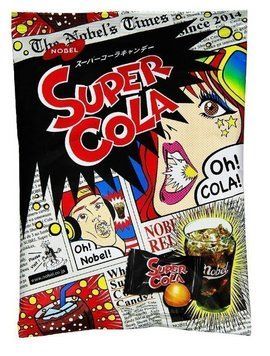 Японские конфеты Nobel Super Sour Cola 88 г 7422 фото