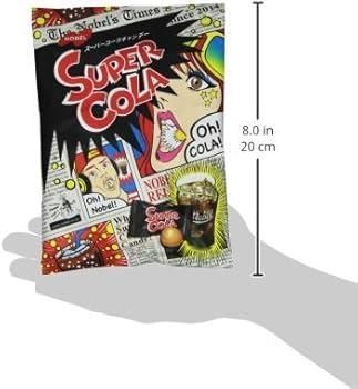 Японские конфеты Nobel Super Sour Cola 88 г 7422 фото