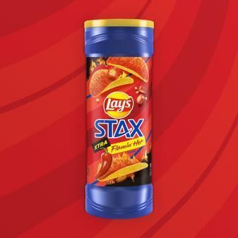 Чипси Lay's STAX XTRA Flamin Hot 155.9g 5240 фото