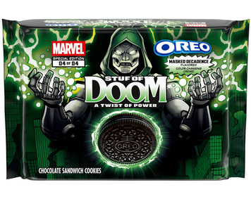 Печенье Oreo Marvel Stuf of Doom Chocolate Sandwich Cookies 303г 10967 фото