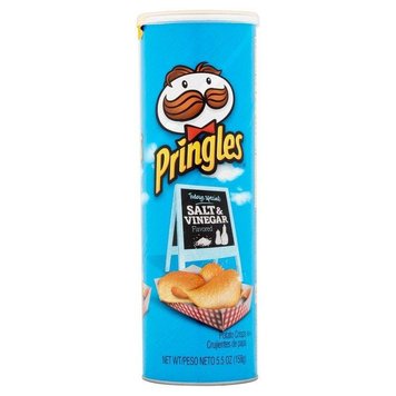 Чипсы Pringles Salt & Vinegar 165g 2894 фото