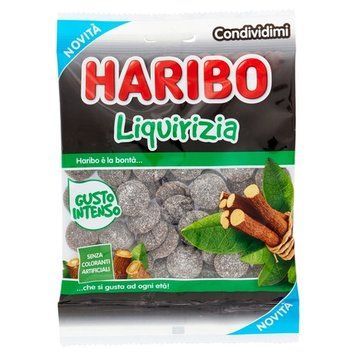 Лакричные Желейки Haribo Liquiriza Lakritz, 140 г 6406 фото