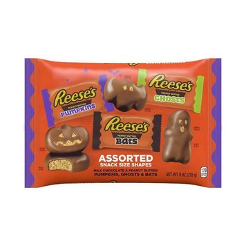 Цукерки Reese's Halloween Assorted Snack Size 255g 4010 фото