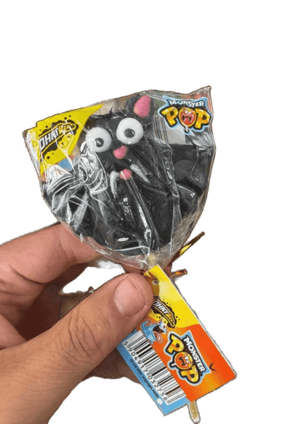Леденец на палочке Johny Bee Monster Pop Halloween 1шт, 35г 9486 фото