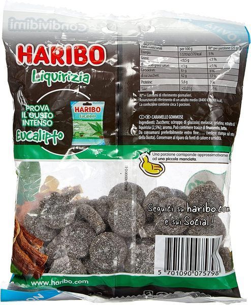 Лакричні желейки Haribo Liquiriza Lakritz, 140 г 6406 фото