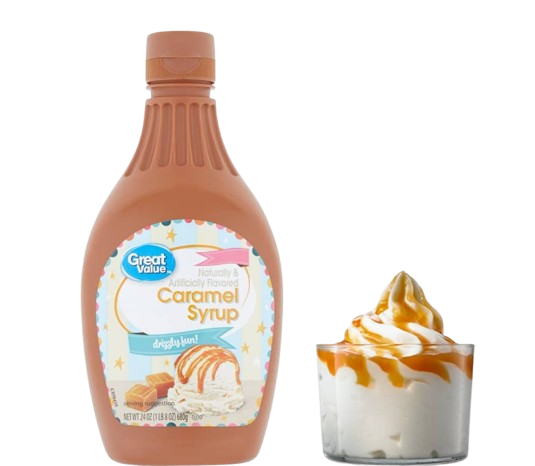 Карамельный сироп Great Value Caramel Syrup 623г 8569 фото