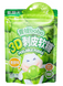 Китайські жувальні цукерки 3D Fruit Shaped Gummies Bobo Peelable Fudge Зелений виноград 75г 8667 фото 1