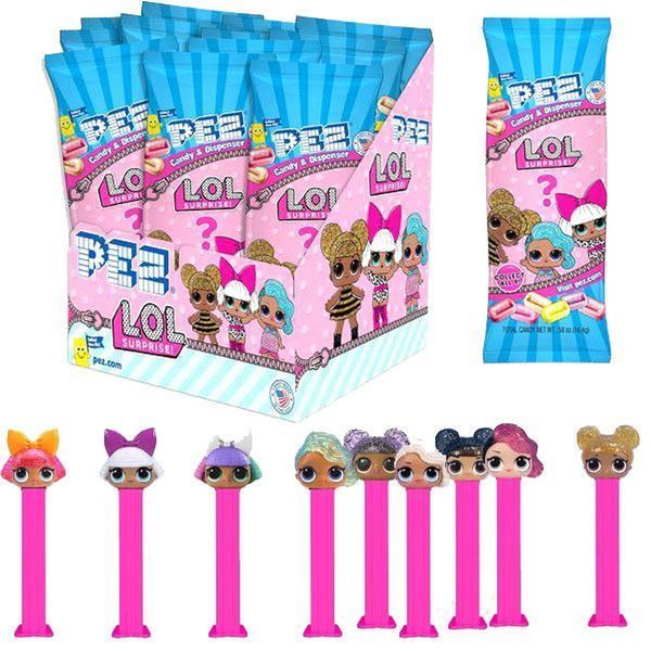Диспенсер для конфет PEZ LOL Surprise Dispenser Candy Collection 6144 фото