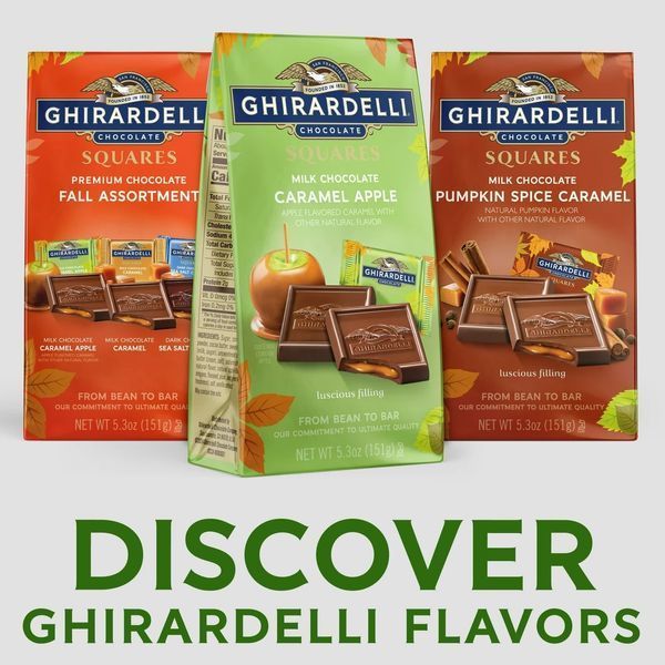 Шоколадные конфеты Ghirardelli Milk Chocolate Caramel Apple 150 г 7373 фото