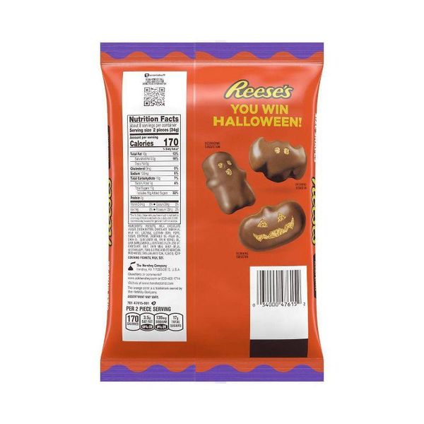 Конфеты Reese's Halloween Assorted Snack Size 255g 4010 фото