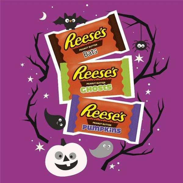 Цукерки Reese's Halloween Assorted Snack Size 255g 4010 фото