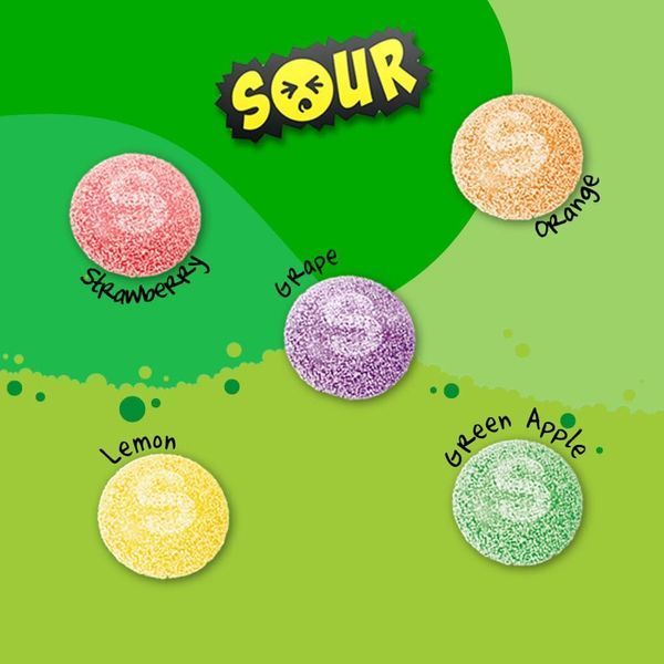 Жевательные конфеты Skittles Gummies Sour Tart Gummy Candy 119г 8935 фото