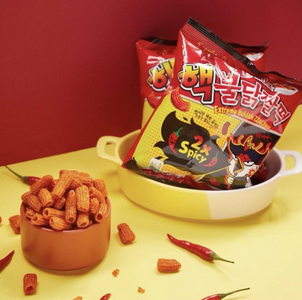 Корейская закуска Samyang Extreme Buldak Zzaldduk 2X SPICY Tteokbokki 80г 8074 фото