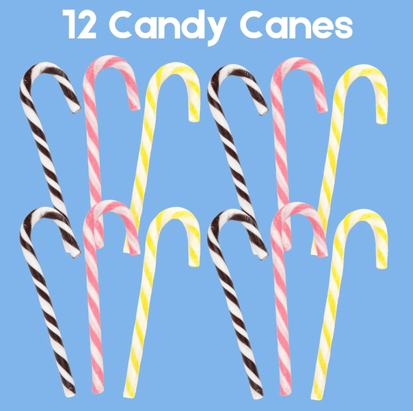 Льодяники-тростини Hostess Assorted Candy Canes 150г 9725 фото