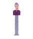 Диспенсер з цукерками Pez Barbie 1+2 Impulse Packs 17g 5994 фото 1