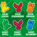 Желейки Haribo Sweet Sour Reindeer Candy 284г 7898 фото 3