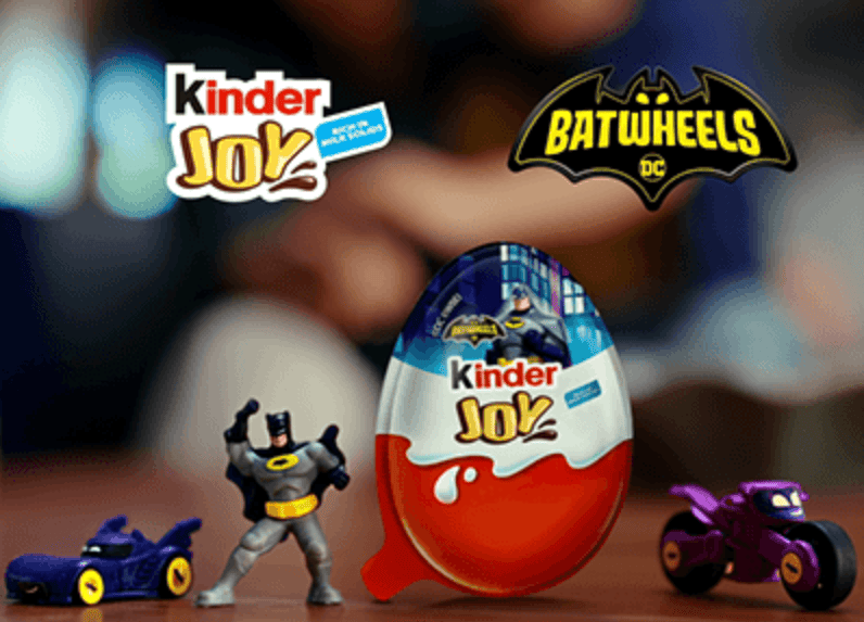 Шоколадне яйце-сюрприз Kinder Joy Batwheels 20г 9035 фото