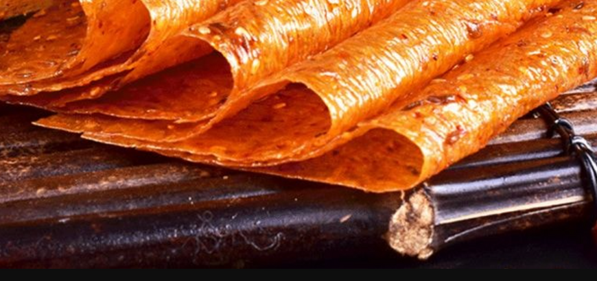 Китайский острый снек латяо Genji Food Latiao Classic Beancurd Slice 148г 8785 фото