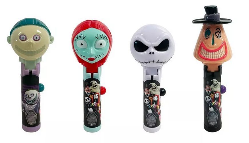 Набір Pop Ups The Nightmare Before Christmas Barrel з 3 льодяниками Chupa Chups 36 г 7318 фото