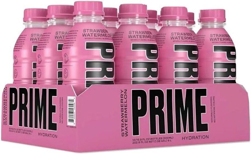 Напій Prime Hydration Strawberry Watermelon, 500мл 6547 фото
