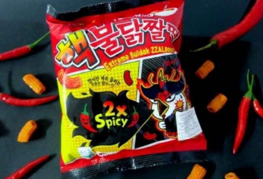 Корейская закуска Samyang Extreme Buldak Zzaldduk 2X SPICY Tteokbokki 80г 8074 фото