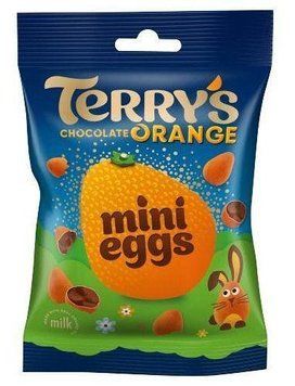 Шоколадні яйця Terry's mini eggs Chocolate Orange, 80г 6519 фото