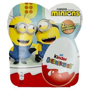 Набір Kinder яйце Minions Міньйони 4 шт, 80 г 6278 фото