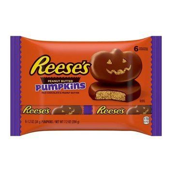 Конфеты Reese's Halloween Pumpkins 204g 4011 фото
